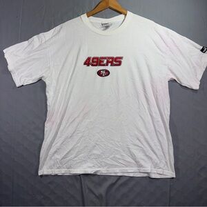 San Francisco 49ers Shirt Mens XL White NFL Football Puma Short Sleeve